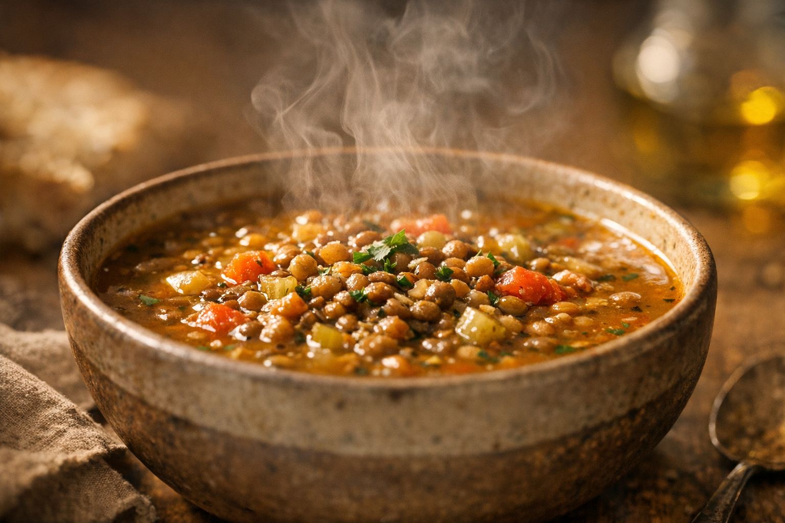 Warm nutrition bowl for recovery support